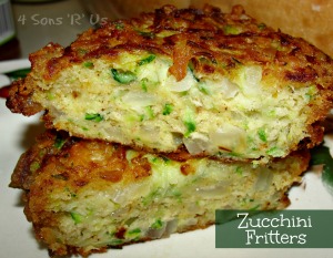 4 Sons 'R' Us: Zucchini Fritters